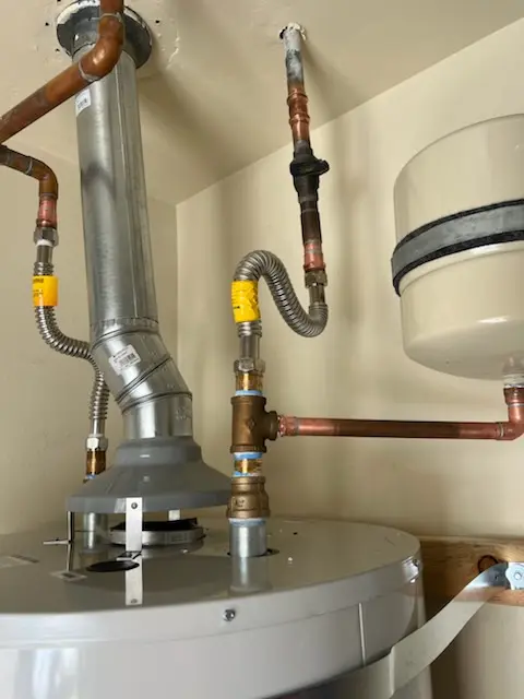 Water heater installation and plumbing repair in Furmandale